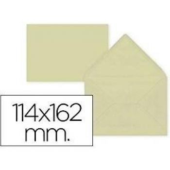 Liderpapel - Sb28 Pack De 15 Sobres, 114 X 162 Mm, Color Crema