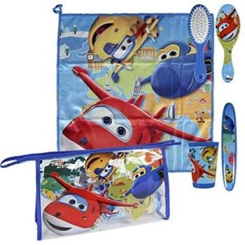 Super Wings - Set Neceser higiene Comedor Escuela