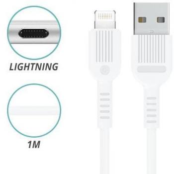 Cable Lightning Carga Rápida 2.4A 100cm Cubierta PVC