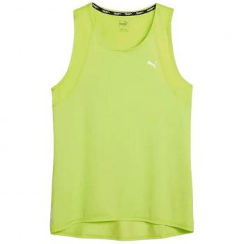 Camiseta de tirantes de fitness Puma Train Favourite para mujer en color amarillo y verde