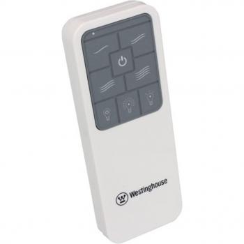 Control Remoto Blanco Westinghouse para Ventilador y Luz con Retroiluminación