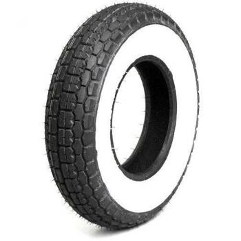 Cubierta MITAS 3.50-8 TT 46J B13 WW para Scooter con Banda Blanca