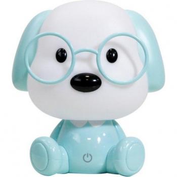 Lámpara de mesa infantil LED integrada TOBY Plástico Azul