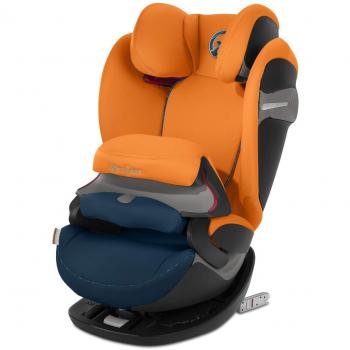 Cybex Gold Pallas S-Fix - Silla de coche 2 en 1 para coches con y sin Isofix, Grupo 1/2/3