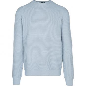 AlphaTauri Men's Blue Round-Neck Knit Pullover Sweater Size M