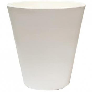 Macetero de Polietileno Blanco 40x40 cm WELLHOME