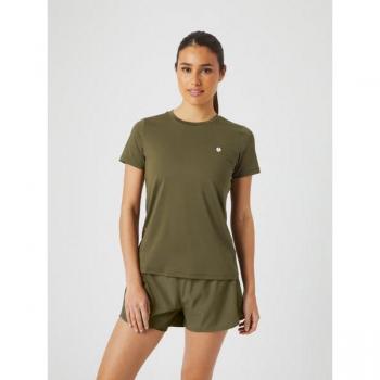 Björn Borg Ace Slim T-Shirt Women Olive, Size XL