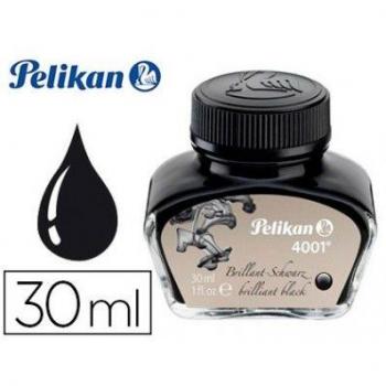 Pelikan - 4001 Tinta Negra 30 ml (12 piezas)