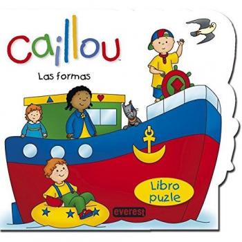 Caillou. Las Formas. Libro Puzle