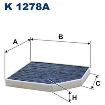 Filtron K1278A Sistema de Calefacción