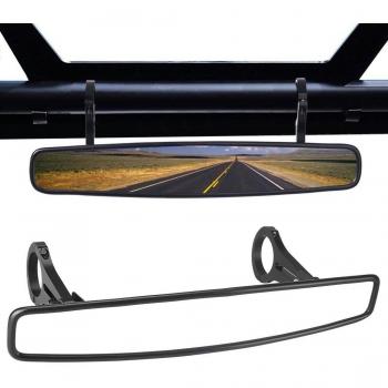 15 interior espejo gran angular de visión trasera Fit para 1,75 abrazadera para UTV Polaris RZR 800 900 1000