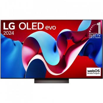 Televisor OLED 55 LG OLED55C45LA, 4K, Procesador Inteligente α9 Gen7, Smart TV, DVB-T2 (H.265), Color Negro
