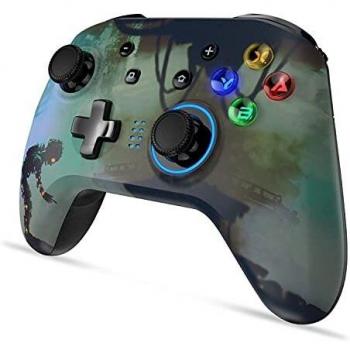REDSTORM Mando para Switch/Switch Lite/OLED, Inalámbrico Bluetooth con Turbo/Apoya Vibración/ 6 Ejes/Giroscopio,Compatible con Switch Lite/PC, Rechargable Remote