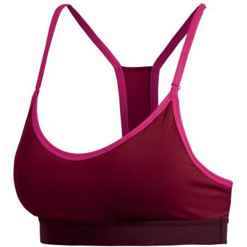 adidas All Me – Sujetador Deportivo con Ligero Soporte, Negro, Mujer, CZ8050, Noble Maroon/Night Red, Medium