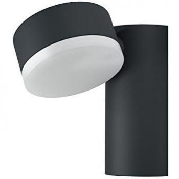 Aplique exterior OSRAM Endura Style 8W redondo gris cálido