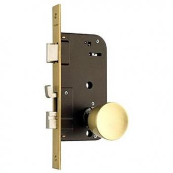 Cerradura de Embutir para Madera 23x50mm, Modelo 48E, Latón con Canto Cuadrado - Yale