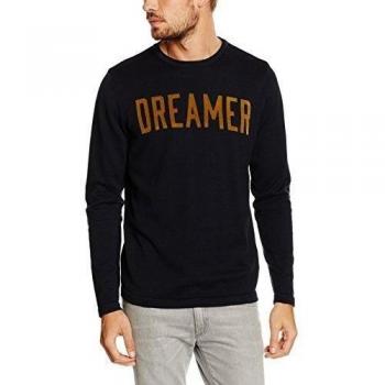 Springfield FU Texto Flock GG12, Jersey para Hombre, Marine Blue, S
