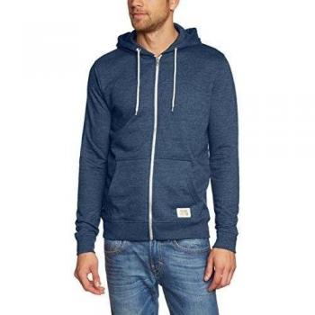Blend BHNoah Men's Long Sleeve Hoodie Sweatshirt, Ensign Blue, Size M