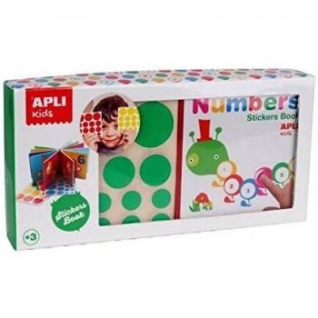 APLI Apli14133 My First Book-Libro de números con Etiqueta en Forma, Multicolor