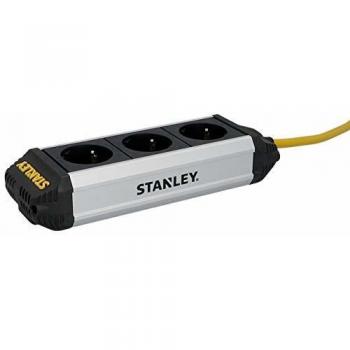 Regleta de Enchufes Stanley - Base Múltiple - 3 Tomas