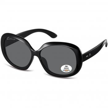 Montana Eyewear MP63 Polarized Women's Sunglasses Black Size 60