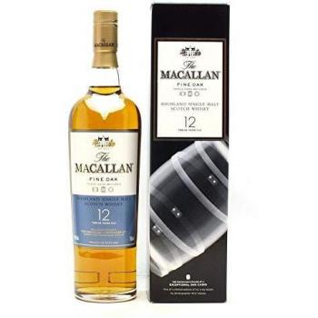 Macallan 12 Years Old Fine Oak Whiskey