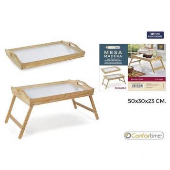 Mesa de madera plegable 30x50x23 cm
