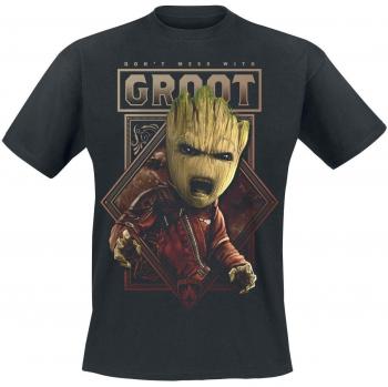 Guardianes De La Galaxia 2 - Don't Mess with Groot Camiseta Negro 4XL