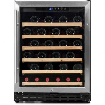 Vinoteca Encastrable Vinobox 50 GC 1T de conservación para 50 botellas con acabado en acero inoxidable