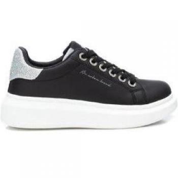 XTI Women's Lace-Up Sneakers Black 142816