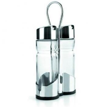 Lacor - 62862 - Juego De vinagrera Basic 2 Piezas Con Soporte