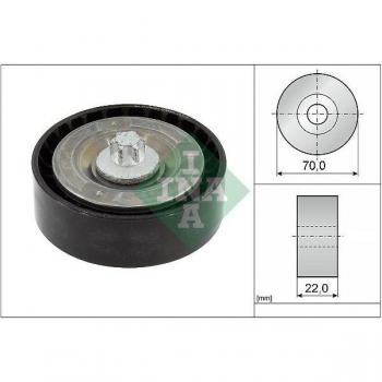 Polea tensora/guía, correa trapezoidal y poli V INA 532 0895 10
