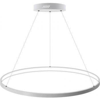 Luminaria colgante LEDBOX ELIX 36W blanco Ø57cm blanco neutro