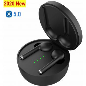 2020 nuevo auricular bluetooth touch bluetooth headset 50 wireless ipx5 auricular bluetooth impermeable con cargador movil para ios androidb3