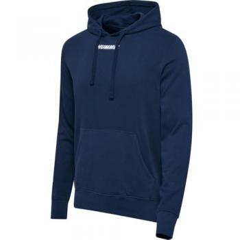 Hummel Elemental Unisex Hoodie in Dress Blues, Size S