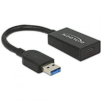 Delock 65698 cable usb 015 m usb a usb c 31 31 gen 2 male connectorfemale connector negro