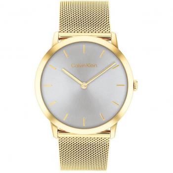 Calvin Klein - Reloj de hombre Exceptional 25300003 de malla de acero dorado