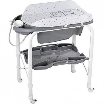 CAM Il Mondo del Bambino - art.C209/C247 - Baños para bebés Cambio - Made in Italy - desde 0 a 11 kg - TEDDY GRIS