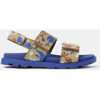 CAMPER Brutus Sandal - Sandals for Girls - Beige, Blue, Red, Size 33, Smooth Leather; CAMPER Brutus Sandal - Sandals for Girls - Beige, Blue, Red, Size 1, Smooth Leather
