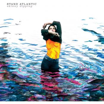 Stand Atlantic - Skinny Dipping (Red With White Smoke Vinyl, 2018 UK vinyl LP, HR2553-1)
