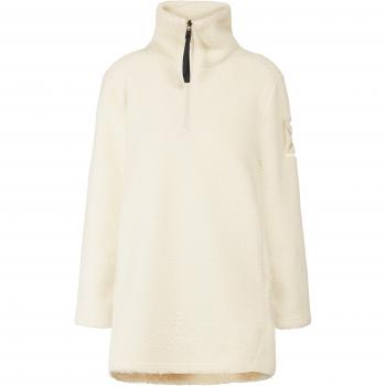 Didriksons Women's Marina Fleece 1/2 Zip - White