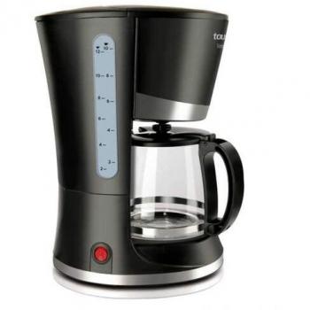 Cafetera de goteo Taurus Verona 12 - Capacidad para 12 tazas, sistema anti-goteo, filtro permanente, indicador de nivel de agua, base calefactora, diseño compacto y elegante