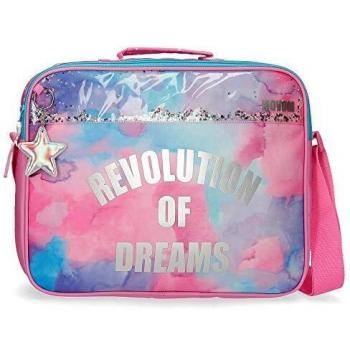 Movom Revolution Dreams Cartera Escolar Multicolor 38x28x6 cms Poliéster