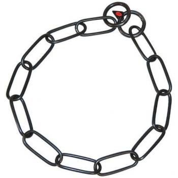 Collar de Ahogo HS Sprenger de Eslabón Largo de Acero Inoxidable Negro