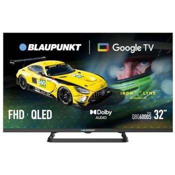 Smart TV Blaupunkt 32 Full HD LED con Google TV, Chromecast, Wi-Fi Dual Band, Bluetooth 5.0 y Dolby Audio