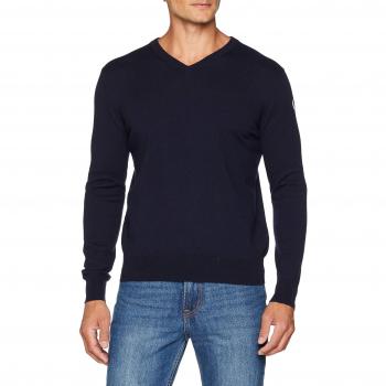 North Sails V Neck 12 GG, Jersey para Hombre, Azul