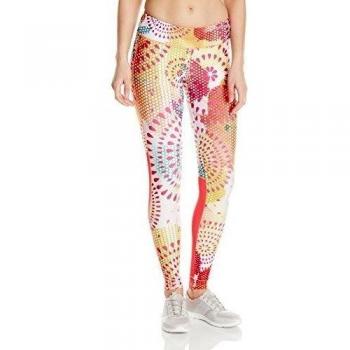 Desigual P - Leggings para mujer, primavera/verano, mujer, color Naranja - Naranja Fresh, tamaño S