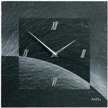 Reloj de pared AMS 9518 diseño moderno, 30 x 30 cm