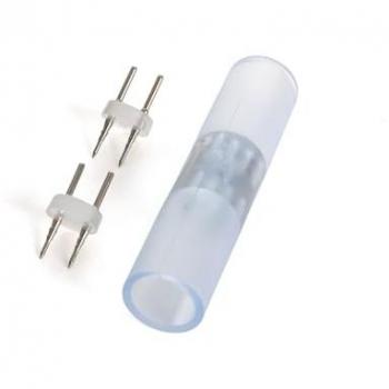 Conector Tira LED Regulable 220V Circular SFLEX14 Ø14 mm