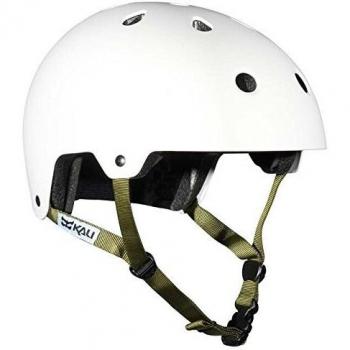 Kali BMX Dirt Maha - Casco para Bicicleta BMX, Color Blanco